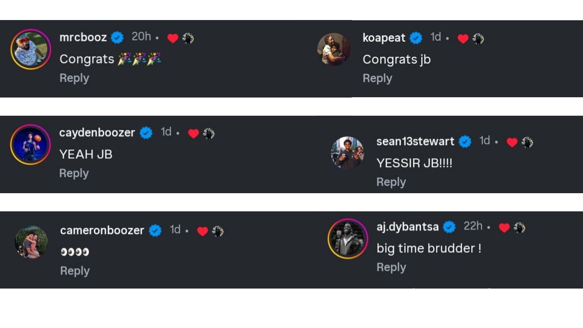 Comments on Jason Brown's announcement